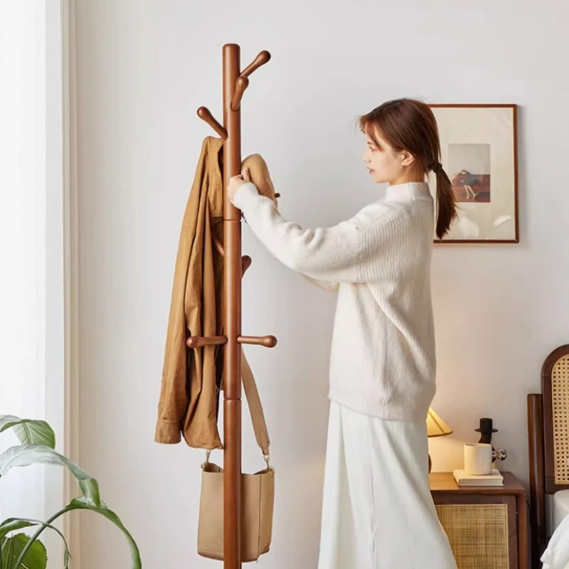 الشماعات الشمال رف الملابس توفير المساحة فستان خزانة حية معطف رفوف منتصف القرن موبليس الفقرة Hogar رف ملابس الدائمة