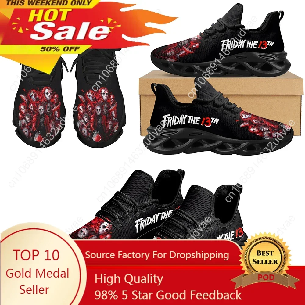 Horror Movie Character Sneakers Jason / Michael Myers / Freddy Krueger / Chuck Air Cushion Shoes Halloween Tennis