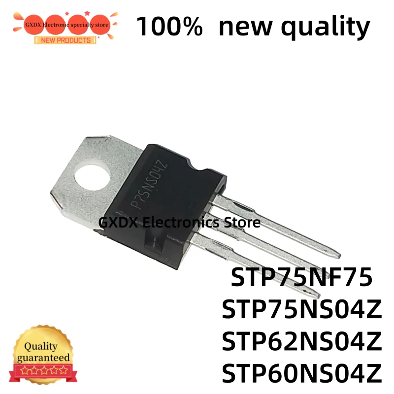 10-20pcs STP75NF75 P75NF75 STP75NS04Z P75NS04Z P75NS04 TO-220 STP75NS04 STP62NS04Z P62NS04Z STP60NS04Z STP62NS04 STP60NS04
