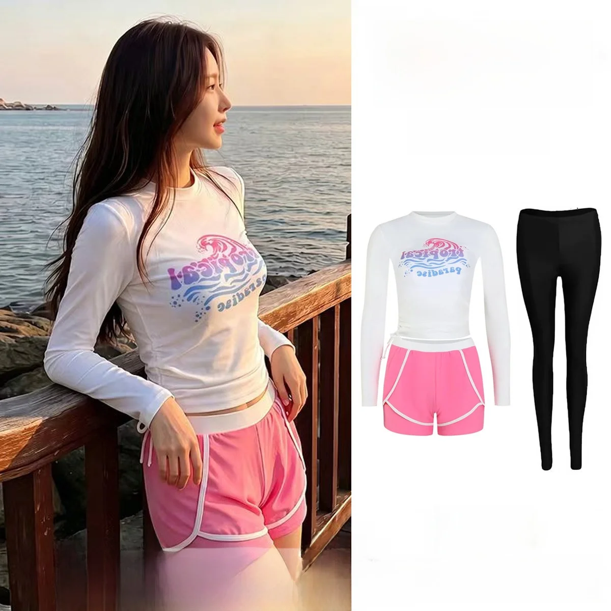women's-two-piece-swimsuit-long-sleeve-sun-protection-conservation-slimming-jellyfish-suit-quick-dry-drifting-surfing-diving