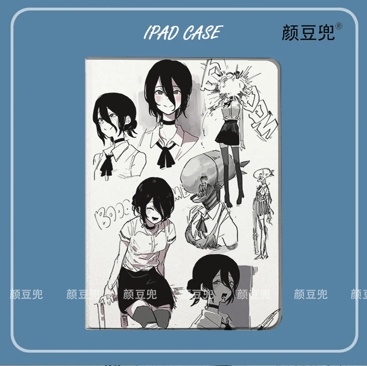 

Reze Bom レ Sina аниме бензопила человек для iPad Air 45 Mini 5 6 чехол роскошный силиконовый для Pro 12.9 11 для iPad 10th Protective Pro13