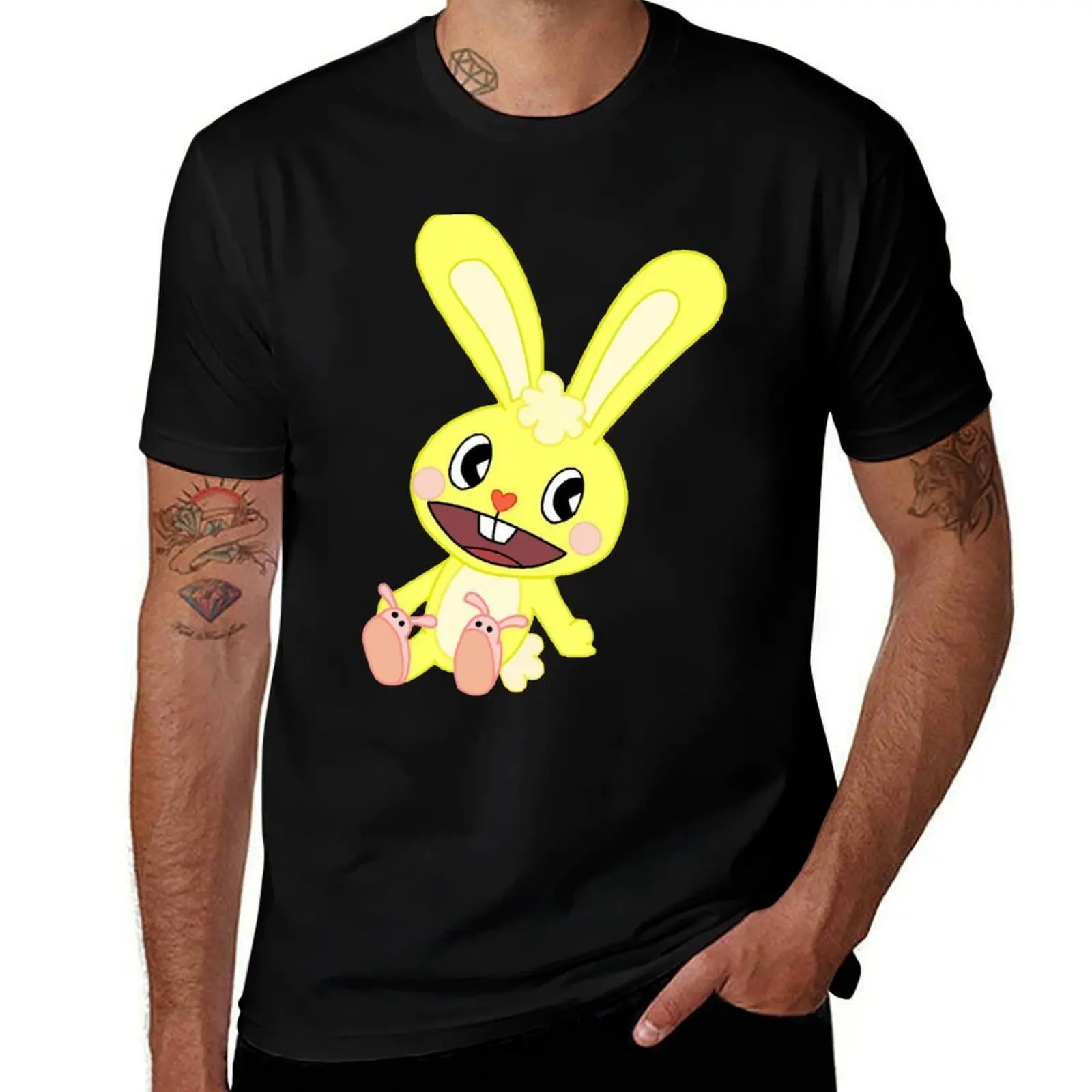 Cuddles - Happy Tree Friends T-Shirt All Weather Casual Short Sleeve T-Shirt
