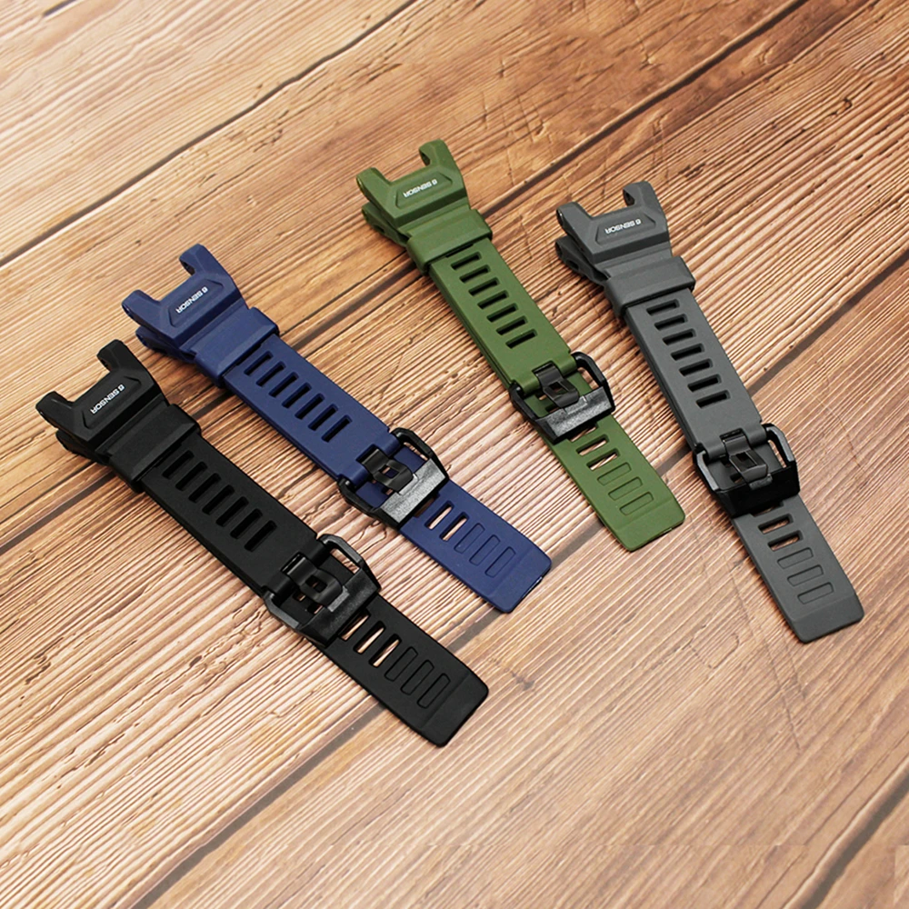 Bracelet de montre en caoutchouc souple pour Bracelet de montre de Sport GBD-H2000, accessoires de montre en TPU
