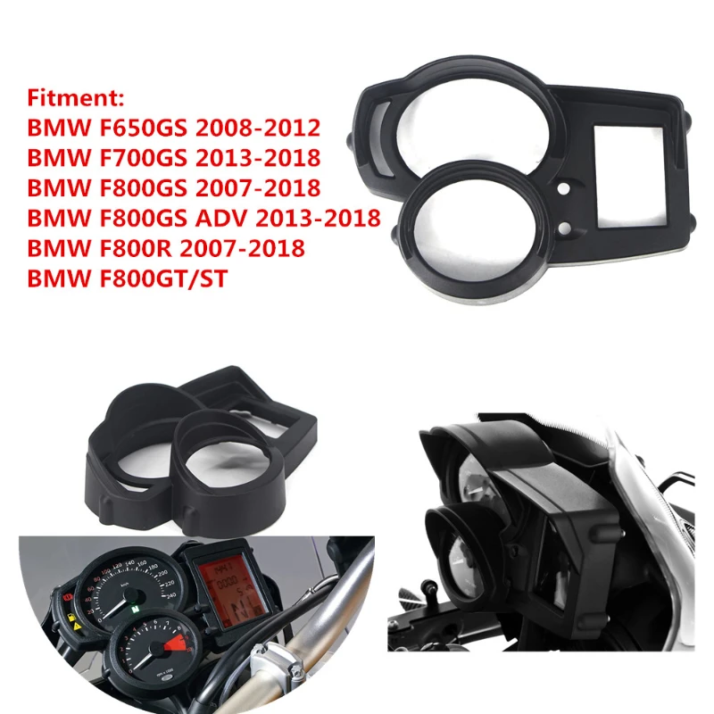 

Suitable for BMW F700 650 F800R/GS/GT/ST Motorcycle Instrument Housing Instrument Shading Modification