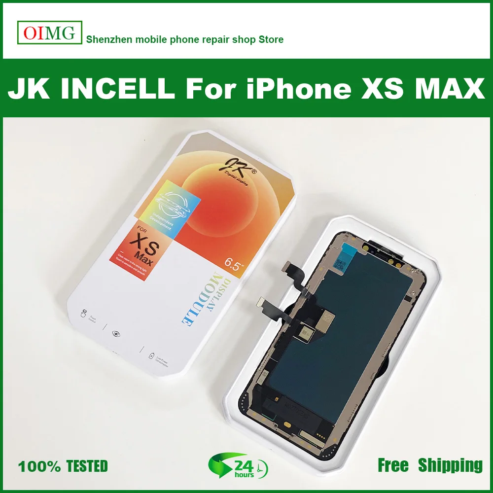 JK LCD For iPhone X OLED XS XSMAX XR TFT With 3D Touch Digitizer Assembly 11 12 12ProMax 13 LCD Screen Replacement Display