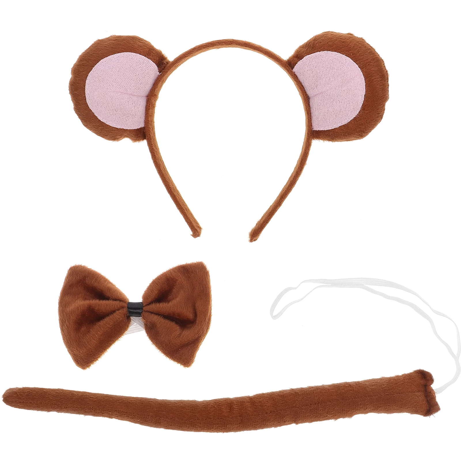 

Monkey Ears Headband Birthday Party Props Animal Costume Halloween Cloth Cosplay Accessory