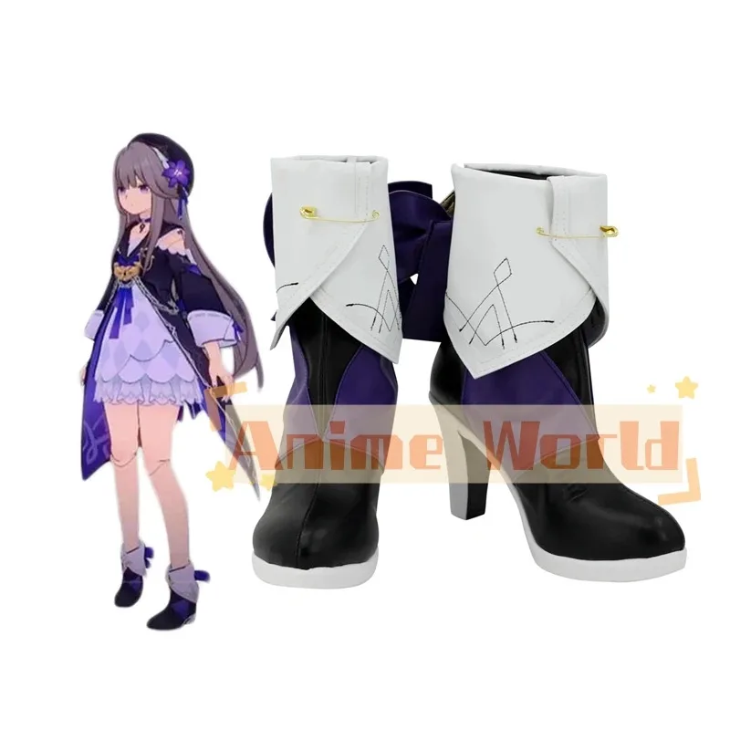 

Honkai Star Rail Herta Сапоги для косплея Туфли на высоком каблуке на заказ