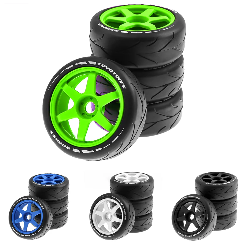 

105mm 1/8 Scale RC Off-Road Buggy Tires Wheel 17mm Hex for ARRMA Redcat Team Losi Kyosho VRX HPI WR8 HSP Hobao