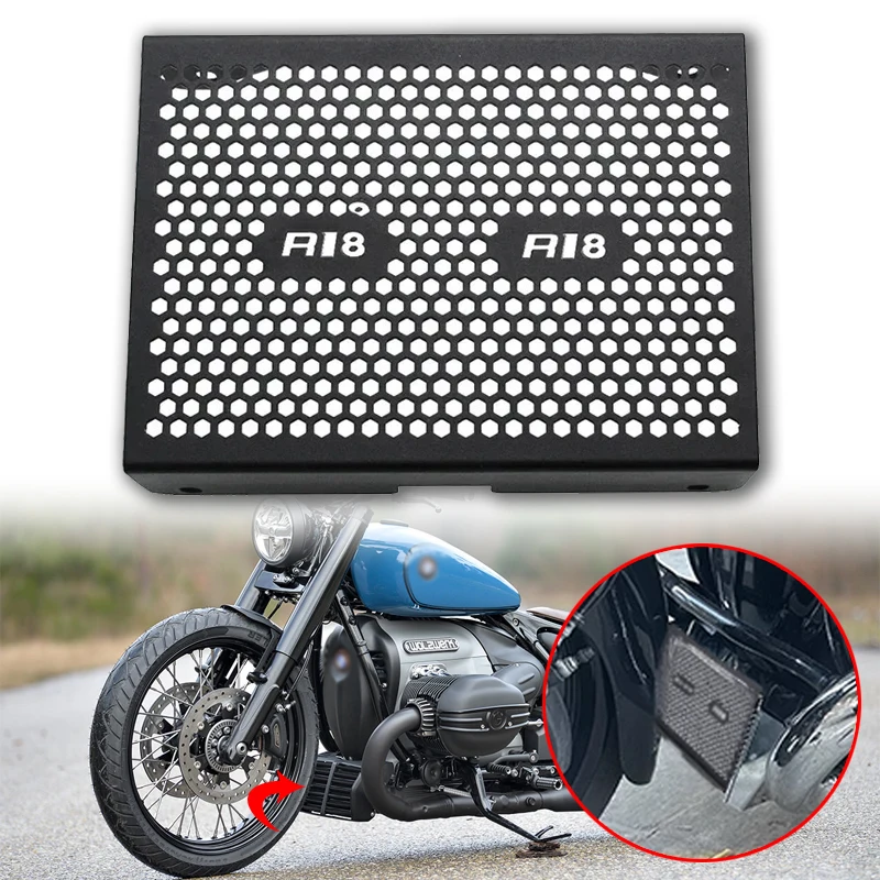 

Fit For BMW R18 R-18 B Classic 2021-2022 Water Yank Heat Shield Refit Parts Motorcycle Radiator Guard Grille Cover Protector