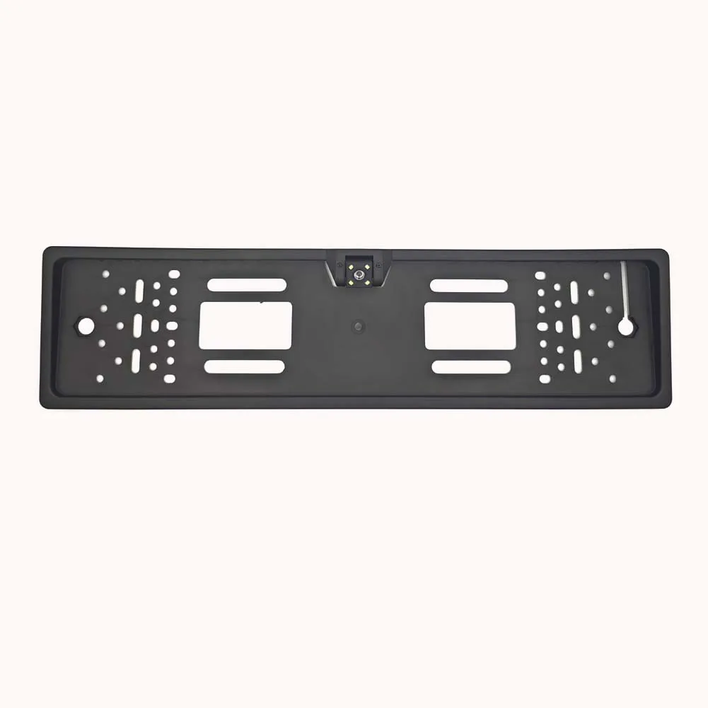 4/8/12LED Europese kentekenplaat achteruitrijcamera frame achteruitrijcamera nachtzicht voor vrachtwagen auto SUV, camper pick-up - afbeelding 2