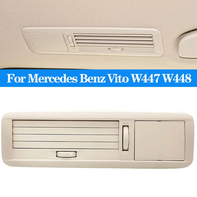 

Car Front Air Conditioning Vent Assembly Rear Roof Air Conditioner Outlet Grille For For Mercedes Benz Vito W447 W448 2016-2023