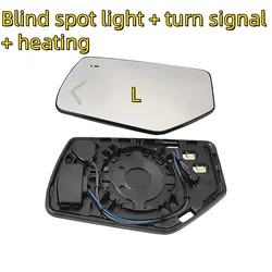 Car Mirrors For Chevrolet Chevy Tahoe Suburban GMC Yukon XL 2015-2017 Rearview Door Side Mirror Lens Glass With BSM Heated