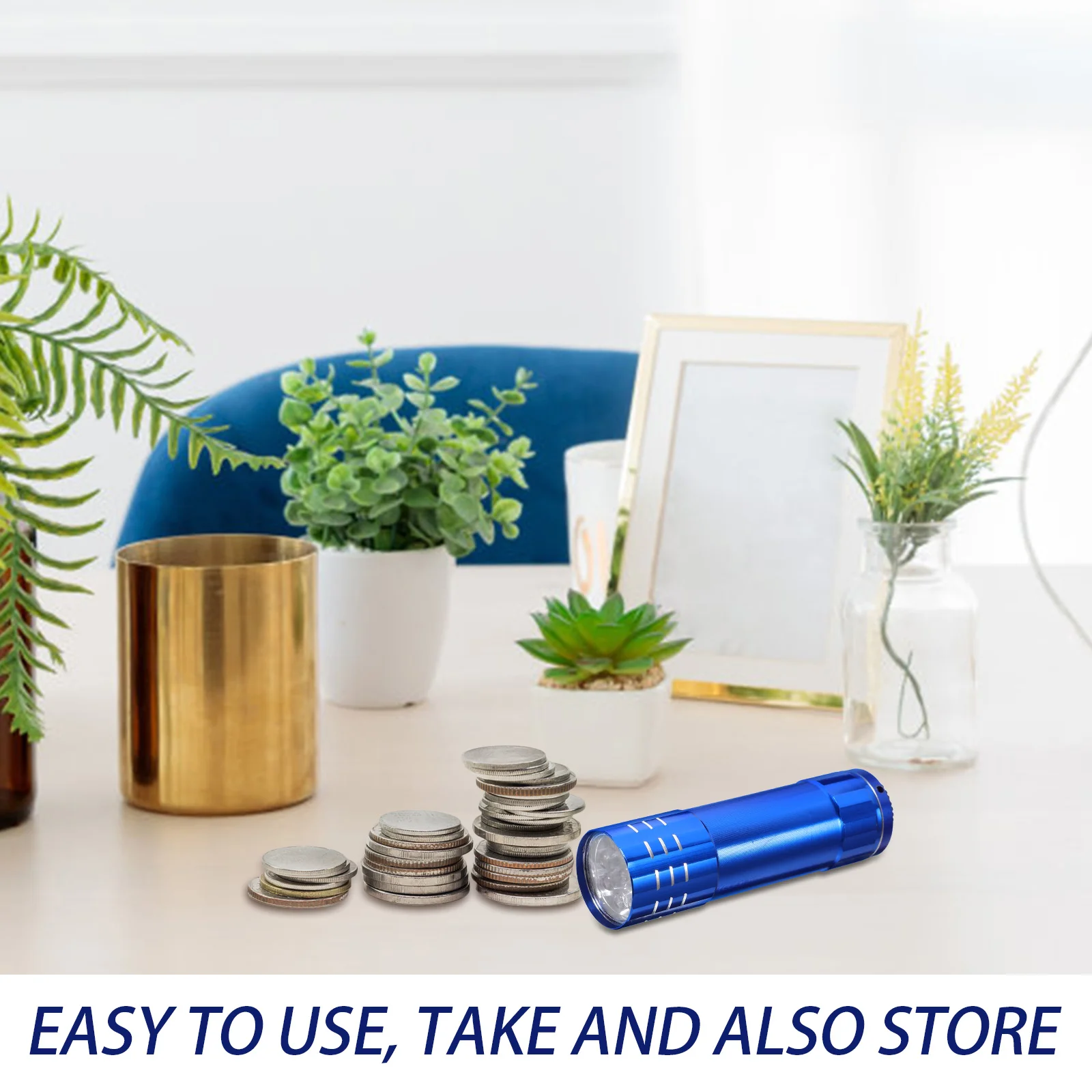 Flashlight Hiding Box and Containers Key Can Money Gadgets Aluminum Alloy Places for Valuables Hide