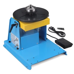 10KG Rotary Welding Positioner Turntable Table 110/220V High Positioning Accuracy Suitable for Cutting, Grinding, Assembly