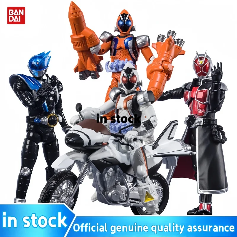 

Оригинальные фигурки Bandai Kamen Rider из серии Candy Box Egg: Den-O Plat Form и Zeronos, сборные модели, игрушки, подарки