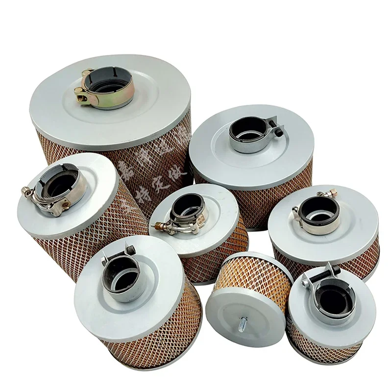 Filter element integrated scroll air compressor air filter element accessories