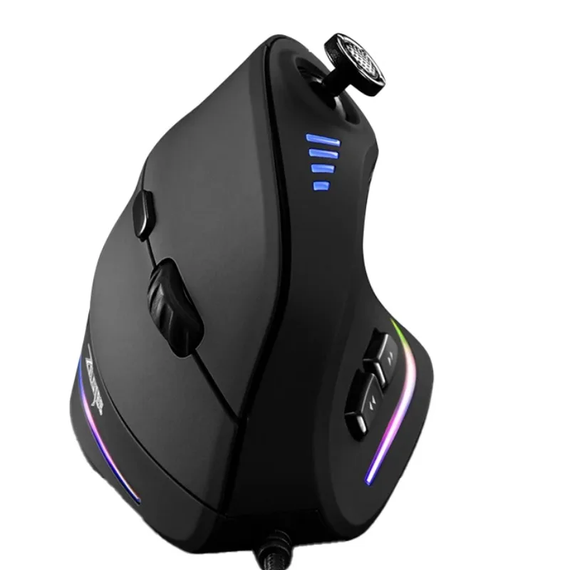 

ZELOTES C18 Vertical Mouse Side Grip Gaming Smart Joystick Macro Programming Multi-channel xMaco Esports computer games