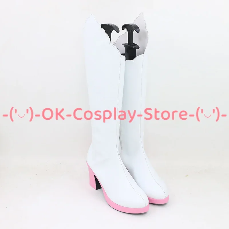 Kirary Kira Cosplay Shoes Anime KiraKira Pretty Cure A La Mode Cosplay PU Leather Shoes Halloween Party Boots Prop Custom Made