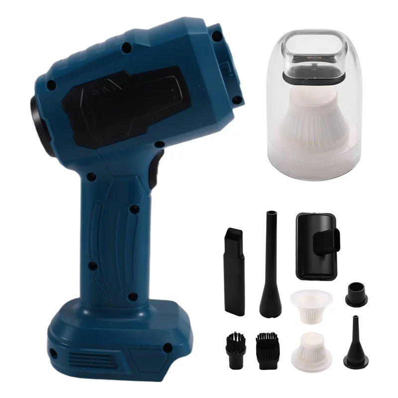 

ABZC-беспроводной автомобильный пылесос для чистки ковров, ручная тряпка, электрический воздуходувка с аккумулятором 18 В, инструменты