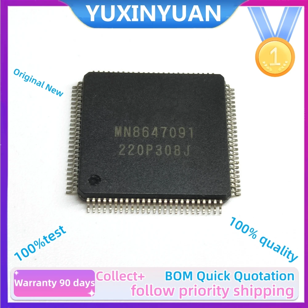 2PCS/LOT New Original  MN86471A QFP MN864729 MN864739  MN864091A  LCD CHIP in Stock100%Quality 