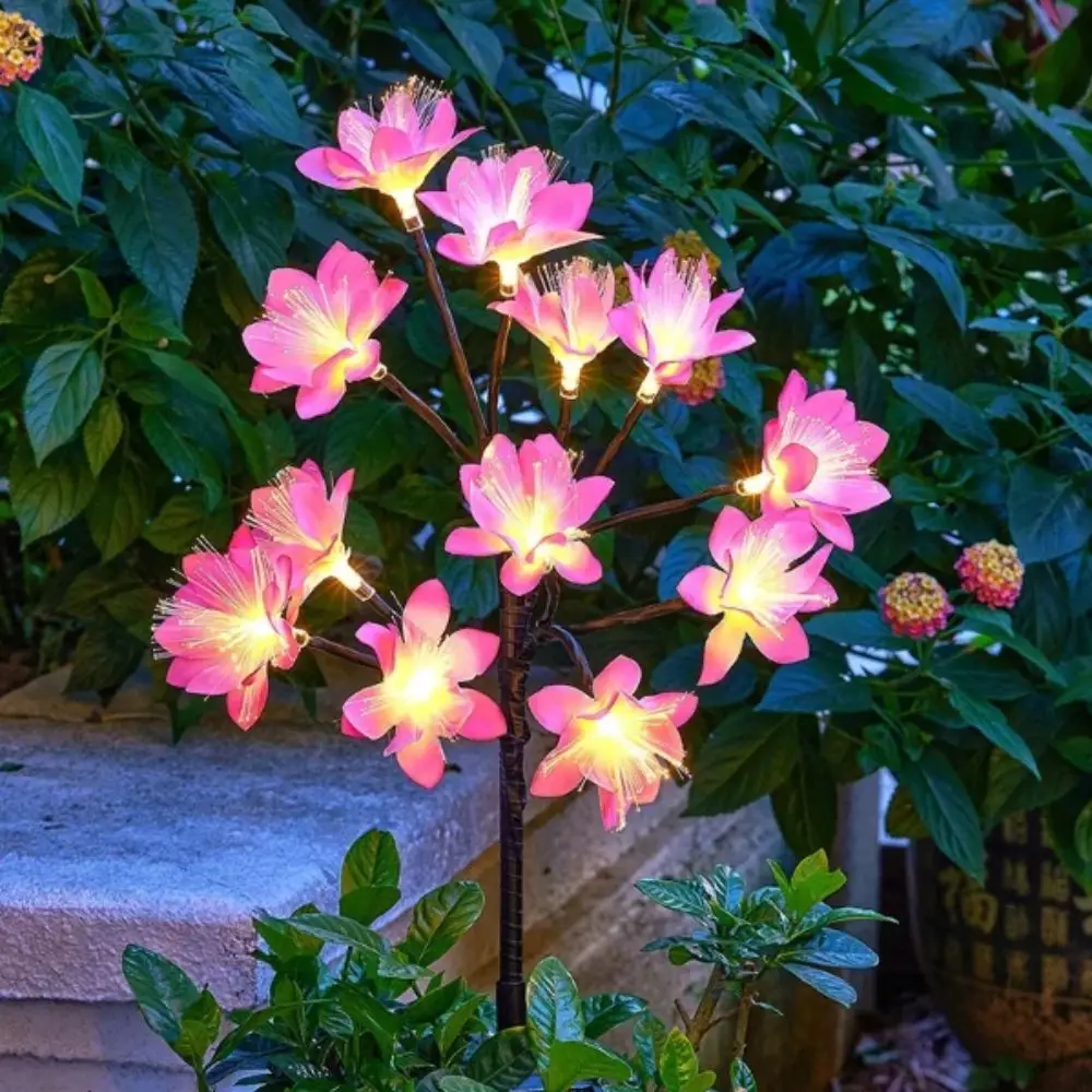 

Solar Charging Camellia Simulation Plant Light Simulation Plant Design LED Light Source LED Outdoor Landscape Light