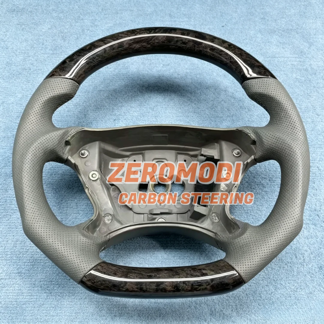 

Real Carbon Fiber Steering Wheel Sport Modified Steering Wheel For Mercedes Benz W211 C209 C219 W463 R230 E CLK CLS G SL Class R