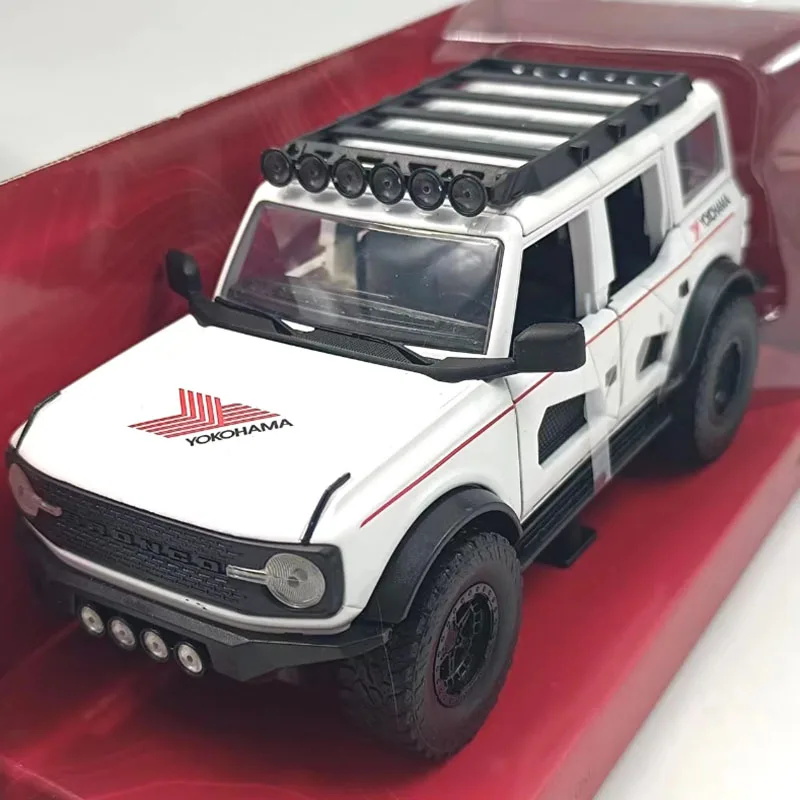 جادا دييكاست مقياس 1:24 2021 برونكو سبيكة محاكاة نموذج سيارة مجموعة ثابتة زينت عطلة اللعب هدية تذكارية