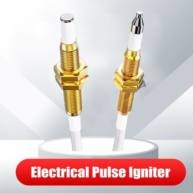 Ignição de pulso elétrico universal/agulha de indução de ignição para fogão a gás/acessórios de fogão a gás embutidos a gás liquefeito