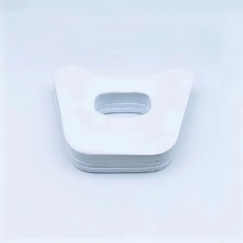50/100PcDisposable Non Woven Dental Saliva Pads Cold Light Teeth Whitening Mouth Isolation Gauze Mat Oral Care  Dentist Supplies