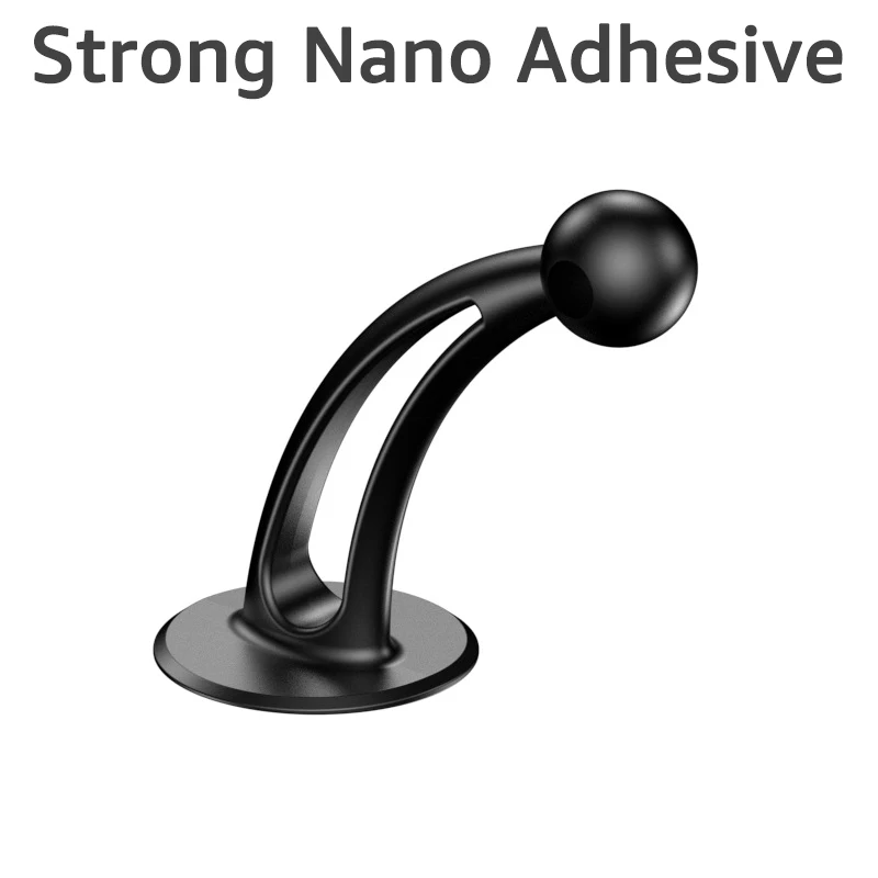 17mm Ball Head Car Dashboard Sticker Base Car Cell Phone Mount Base Universal Car Mobile Phone Stand GPS Bracket Accessories