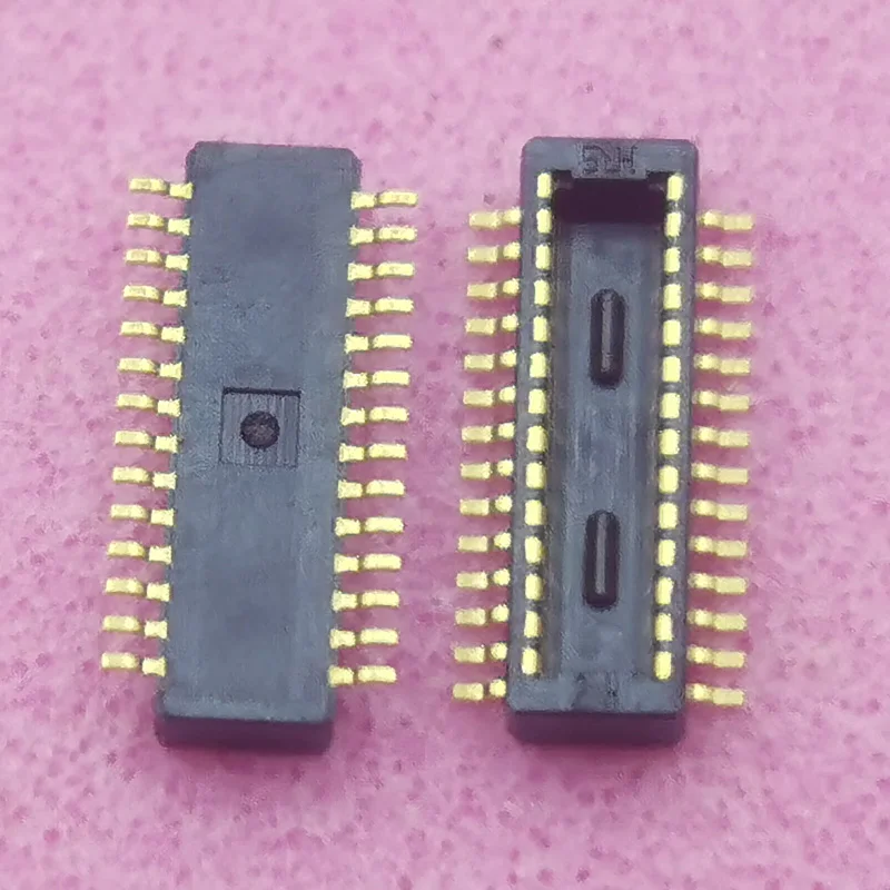 1-10szt Touch FPC Connector Lcd Display Screen Jack Flex Cable Plug Board For Garmin Fenix5 Fenix3 HR Fenix 5s Plus 5X 5 3 24Pin — zdjęcie 3