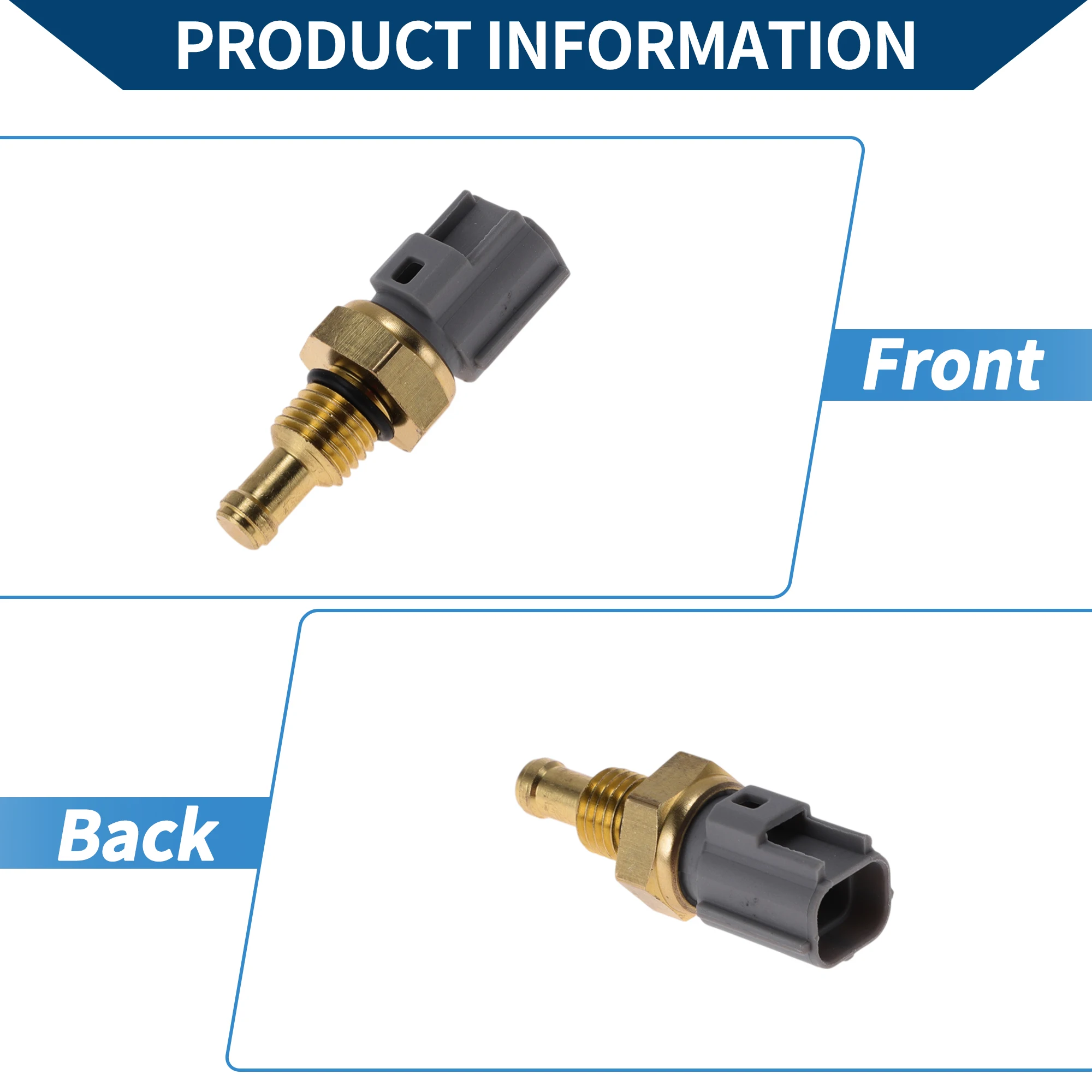 UXCELL エンジン冷却水温度センサー No.L35G18840/LF0118840 水温センサー マツダ 3 05-13用