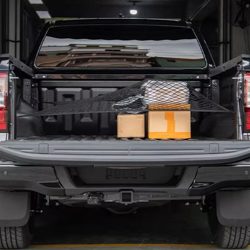 Fixed mesh bag for trunk car interior decoration accessories car storage fixed mesh bag For Ford Ranger 2024