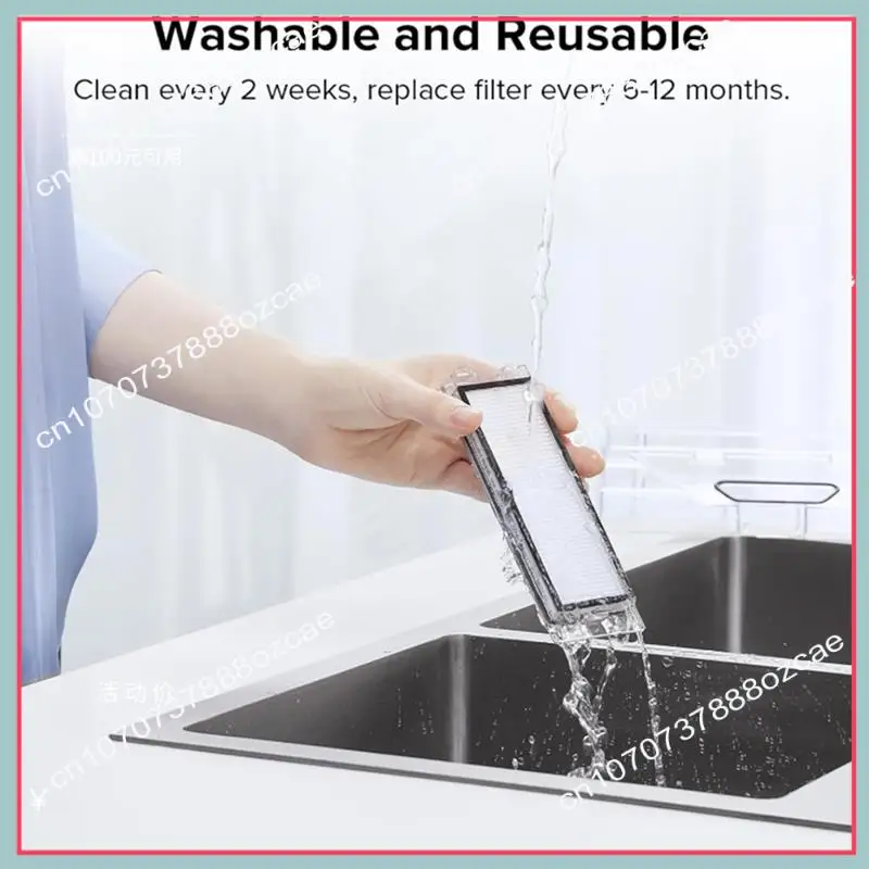 A26P 6- шт. фильтр Forroborock Qrevo Master/Qrevo Slim робот-пылесос повышенной эффективности очистки сверхпрочные аксессуары