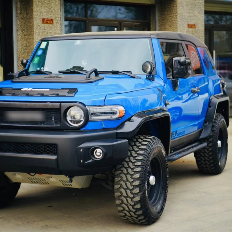 53mm Thickened Mudguards For Toyota FJ Cruiser Wheel Fenders Rivet Decoration FJ Cruiser Accessories Fender Guard