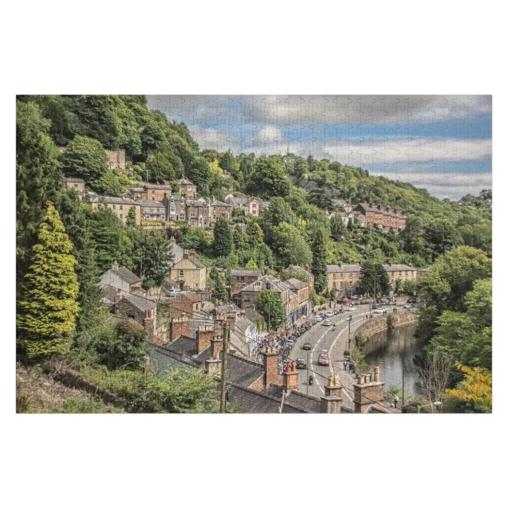 

#216 Matlock Bath in the Peak District National Park. Jigsaw Puzzle Personalized Kids Gifts Jigsaw Custom Custom Puzzle