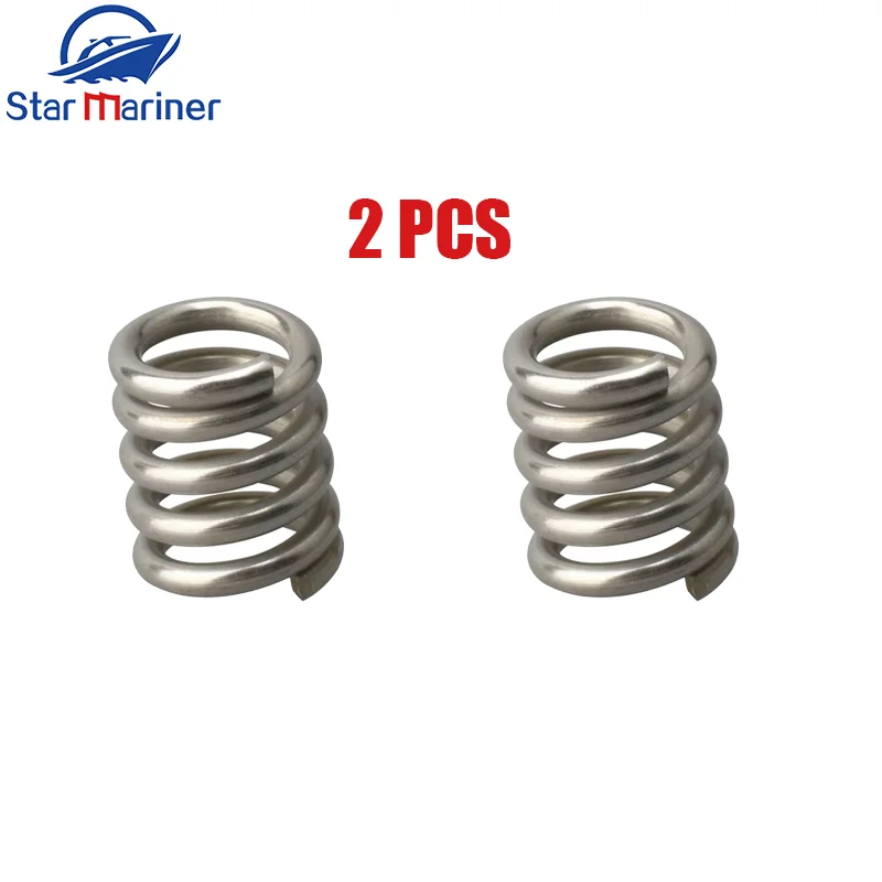 2PCS 90501-23215 Spring, Compression For Yamaha Outboard Motor 2T 4HP-90HP 4T 2.5HP-125HP F2.5-F125 Boat Engine Parts