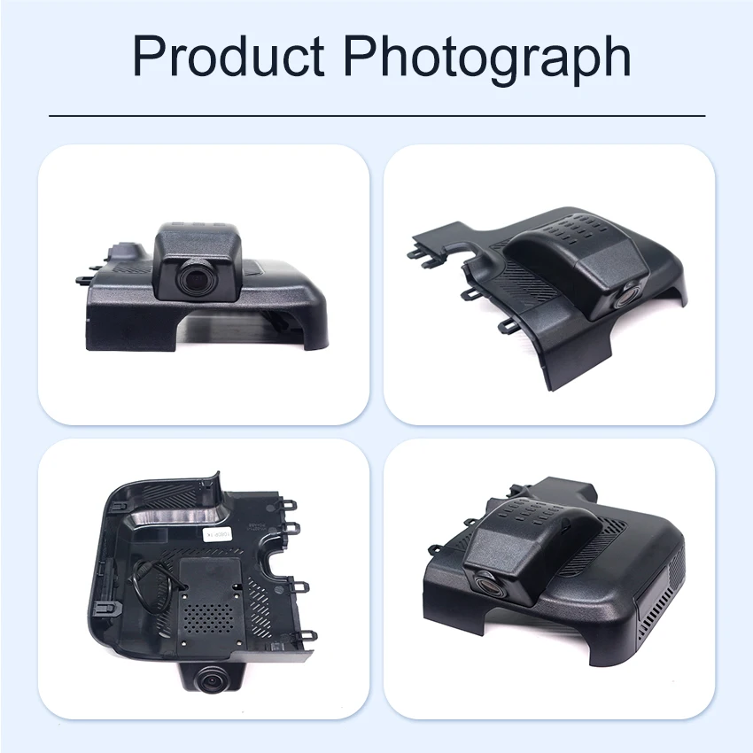 كاميرا أمامية وخلفية 4K واي فاي DVR داش كام أصلية لشيري استكشاف 06 Jaecoo J7 2023 2024 2025، التوصيل والتشغيل DVR للسيارة مع التطبيق #4