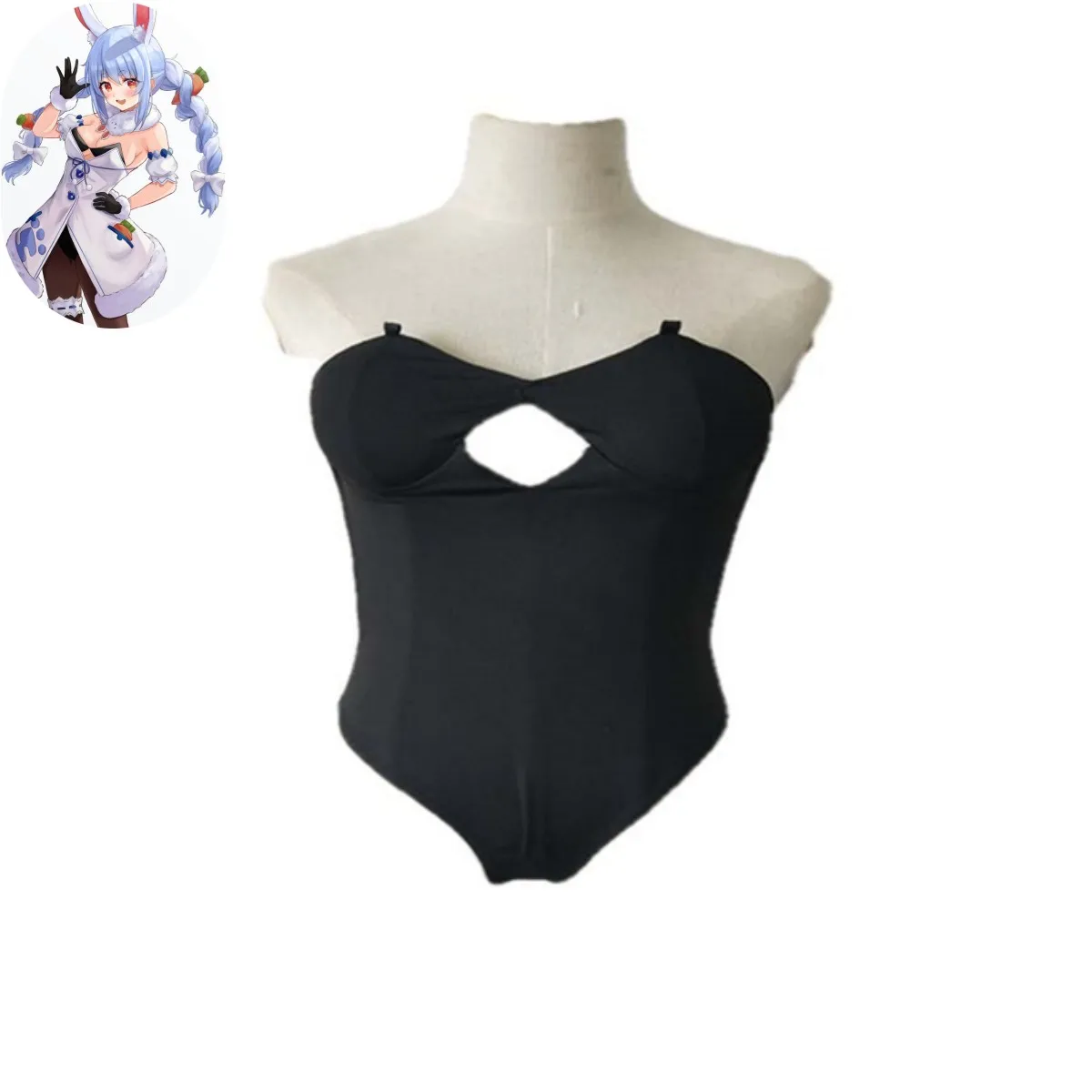 Anime promettant Virtual Idol Usada Pekora Cosplay Costume pour femme, membre Hololive, tenue de femme de chambre lapin, combinaisons sexy, ensemble de fête Kawaii