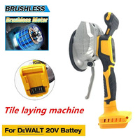 Suitable for DeWALT 20V Battery Tile Tiling Machine Cordless Wall Floor Tiles Laying Vibrating Tool Floor Vibrator Suction Cup