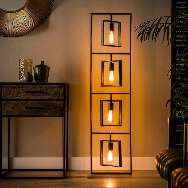 Highlight Edison-Style LED Filament Bulb - Dimmable, E27 Screw Base, 40W Equivalent, Warm White, Vintage Design for Table Lamps