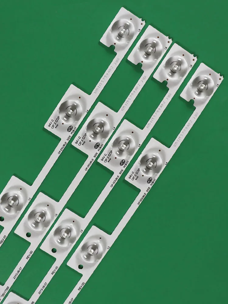 1/5/10 مجموعات LED شريط مصابيح الإضاءة الخلفية للتلفزيون 39 بوصة KL39GT618 35017988 5 المصابيح * 6 فولت 307 مللي متر DL3945i DL3945i(a)