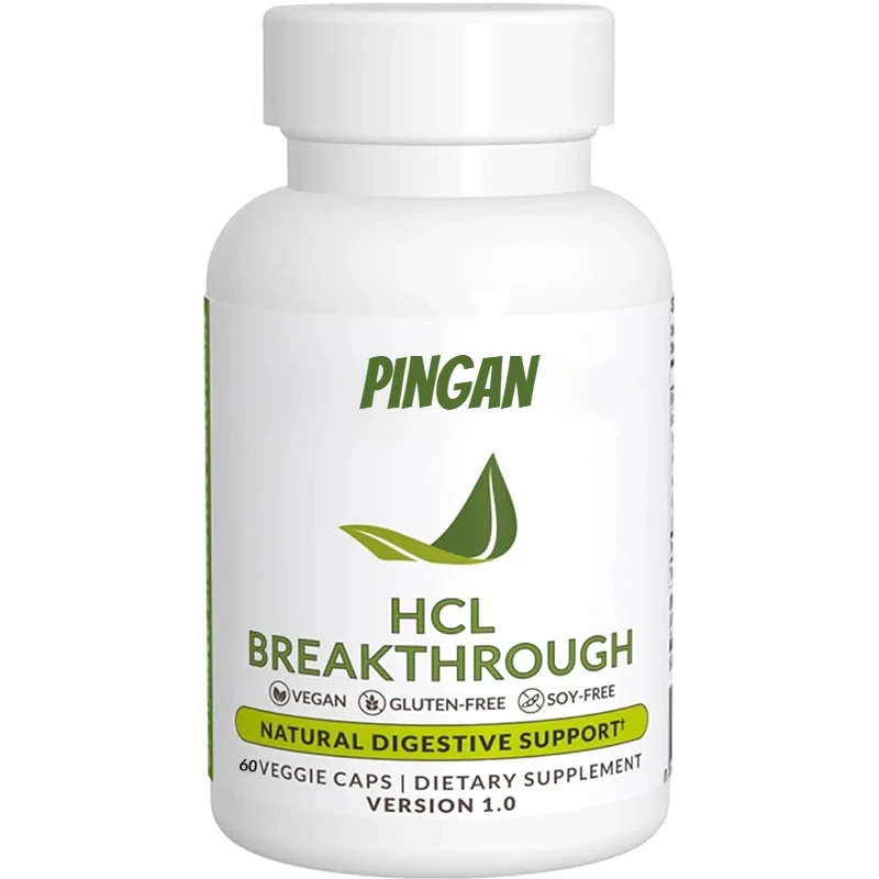 Betaine Hydrochloride Enzyme Supplement - Helps with Protein Breakdown and Absorption - Helps Alleviate Gas and Heartburn