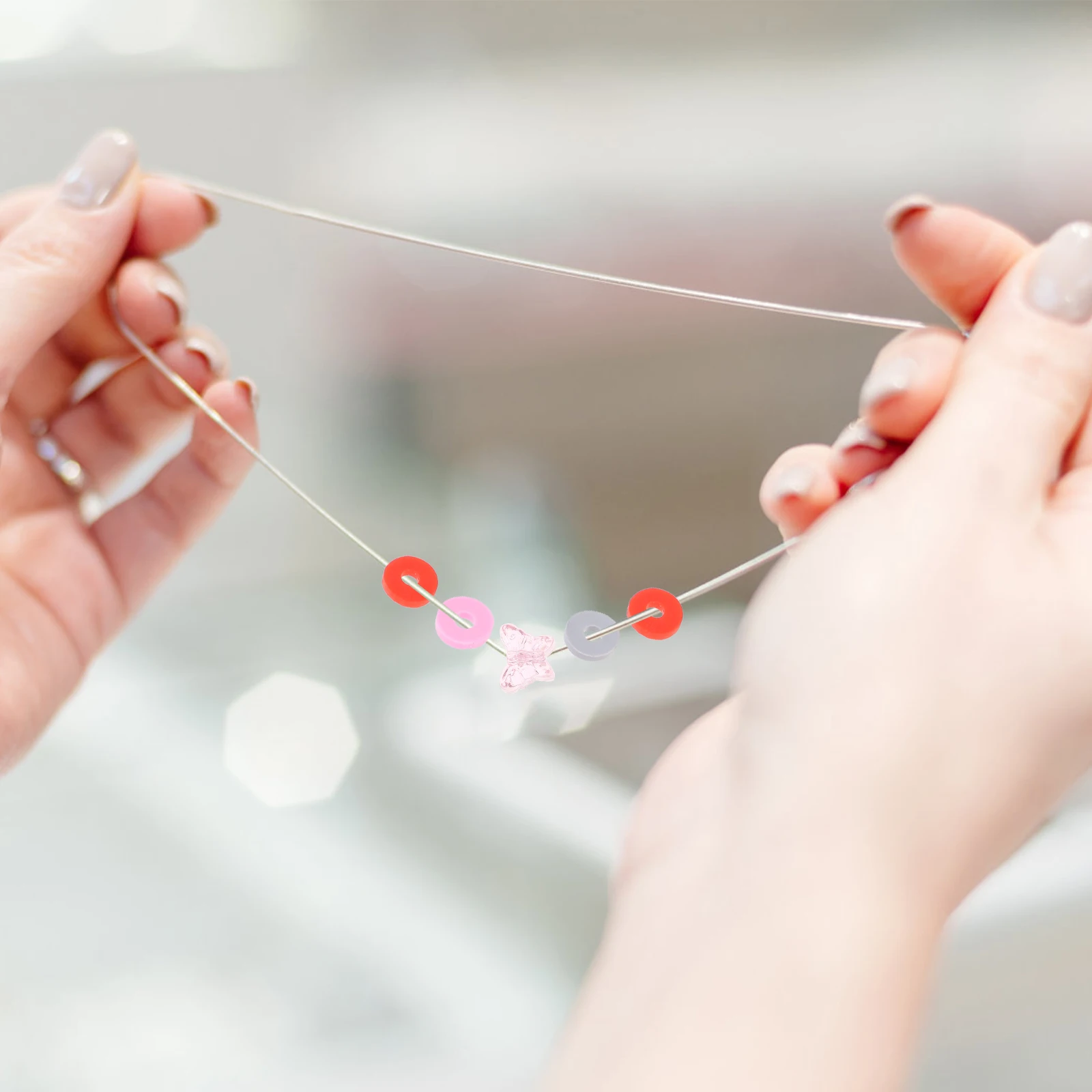 

Colorful Disc Accessories Polymer Clay Slices Spacer Beads Charms Diy Bracelet Findings For Bohemian Jewelry Making