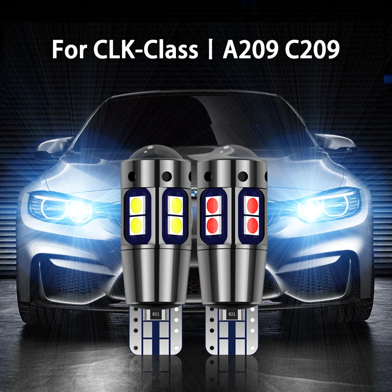 

2pcs LED Parking Light For Mercedes Benz CLK Class A209 C209 Accessories 2002 2003 2004 2005 2006 2007 2008 2009 2010