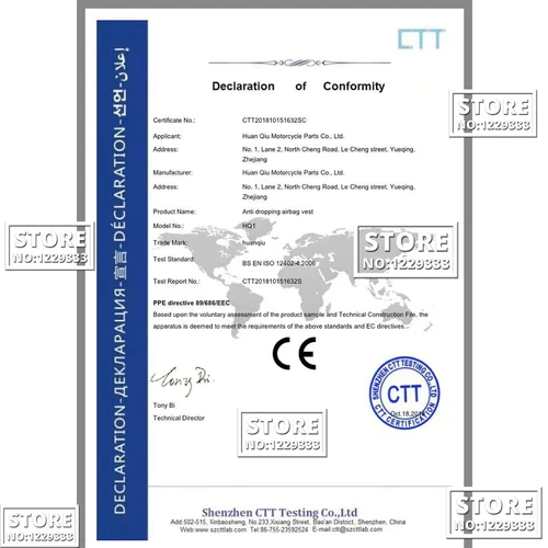 Imagen 2 del producto Chaleco con Airbag para motocicleta, chaquetas salvavidas para hombre, chaqueta reflectante para Motocross, bolsa de aire para Moto, chaleco protector para S-3XL