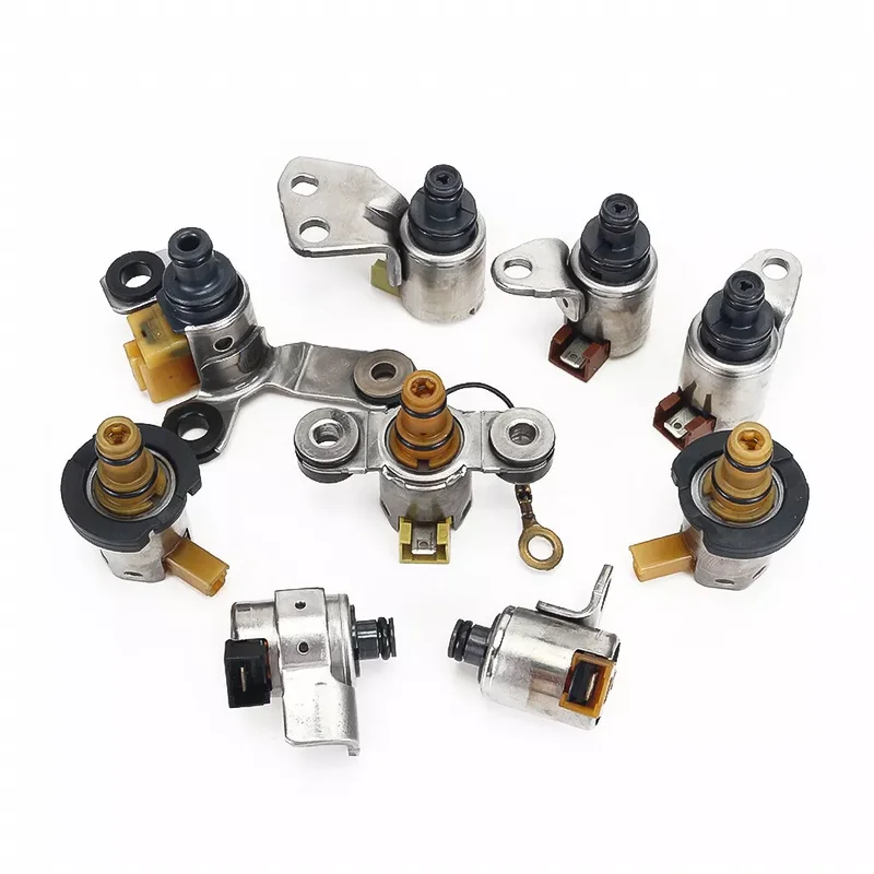 Car Transmission Solenoid Set JF506E RE5F01A 09A 09B for 2000-2010 FORD MAZDA LAND ROVER VW 1.8L 1.9L 2.3L 2.8L 3.0L