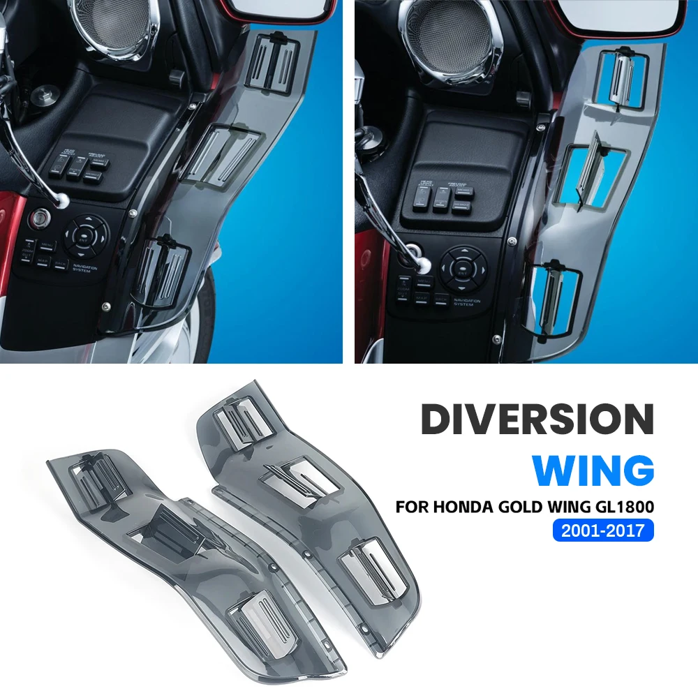 

For Honda Goldwing Gold Wing GL 1800 GL1800 F6B 2001-2017 Motorcycle Accessories Side baffle ventilation guide plate ﻿