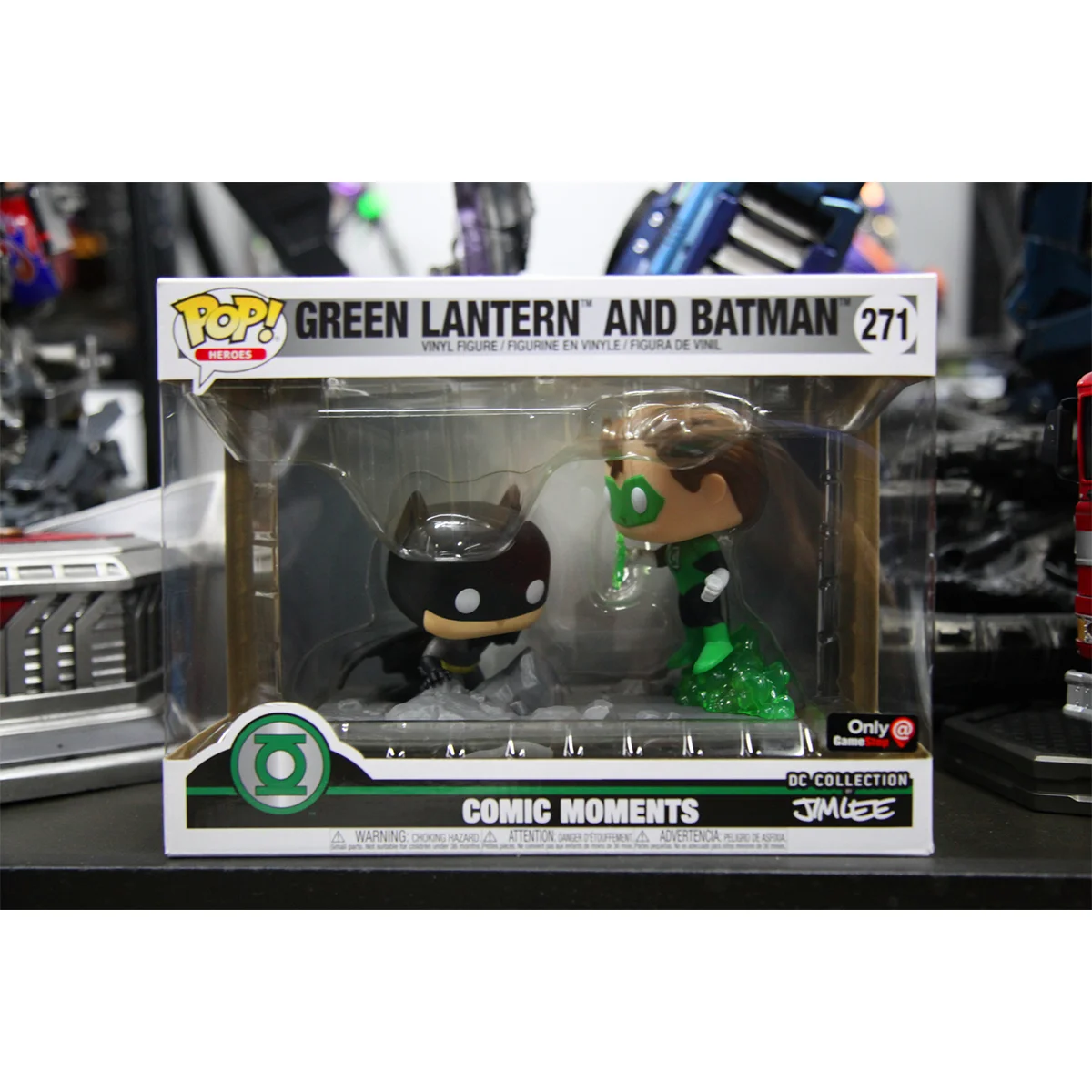 Authentic FUNKO POP Marvel Avengers Batman Green Lantern Stranger Things Band Nirvana Star Wars Iron Man Action Figures Box Gift