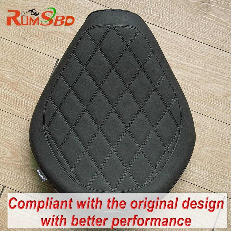 Motorcycle Front Solo Thicken Leather Cushion Pad Seat Cover For Honda Rebel CMX300 CMX500 2017-2020 2021 2020 2023 2024 2025 image 4